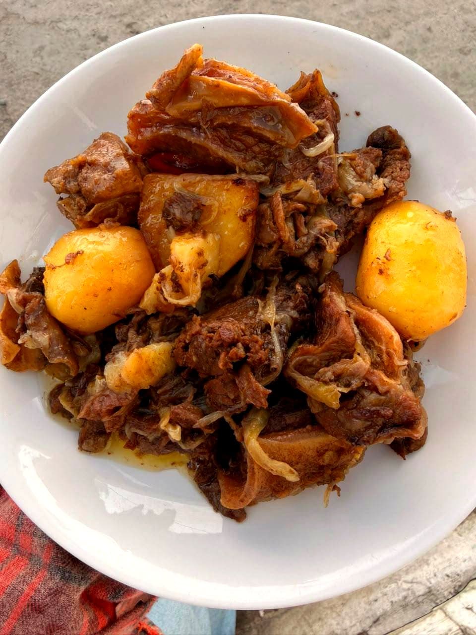 Жаркое из яка